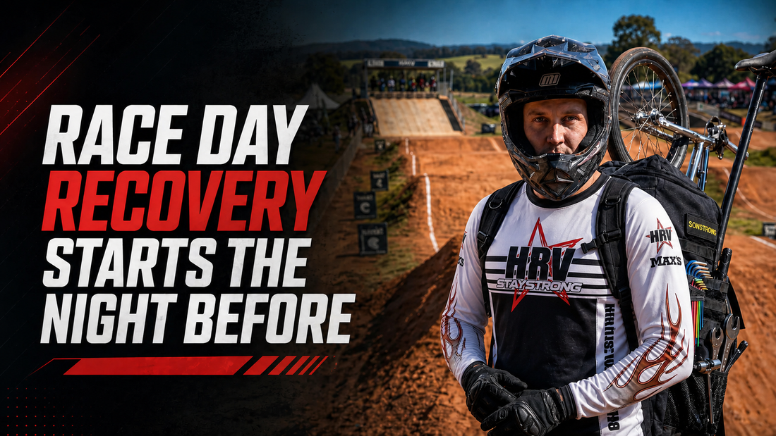 Race day recovery starts the night before