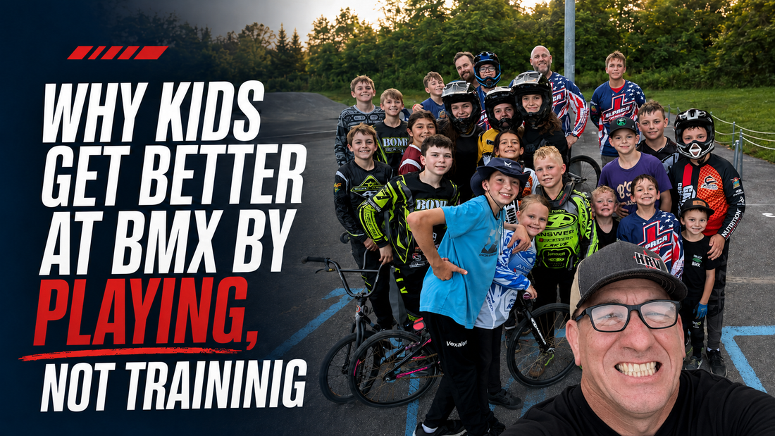 Why Kids Under 10 Get Better at BMX by Playing, Not Training