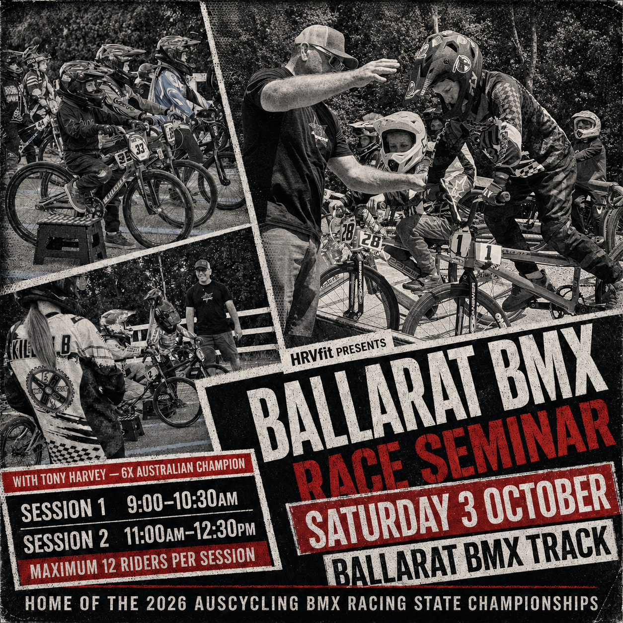 HRVfit Race Seminar (Ballarat BMX Club)