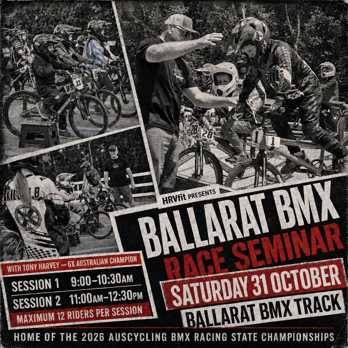 HRVfit Race Seminar (Ballarat BMX Club)